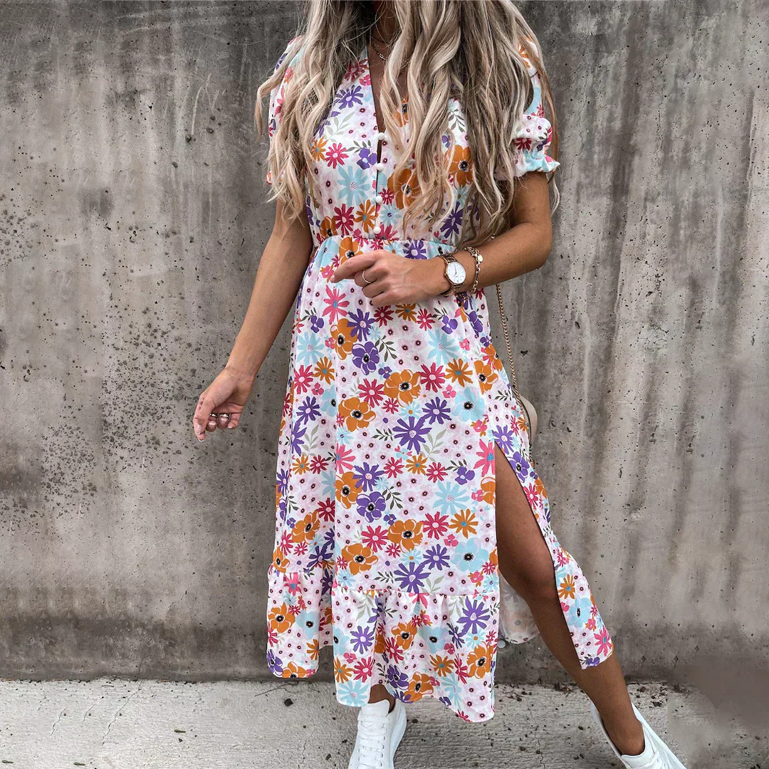 Ninna - Floral Casual Dress