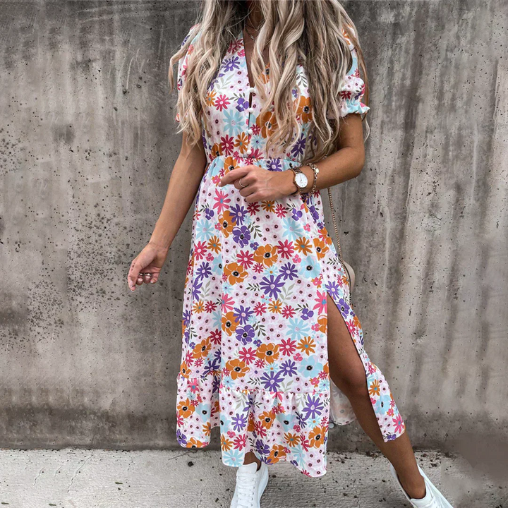 Ninna - Floral Casual Dress