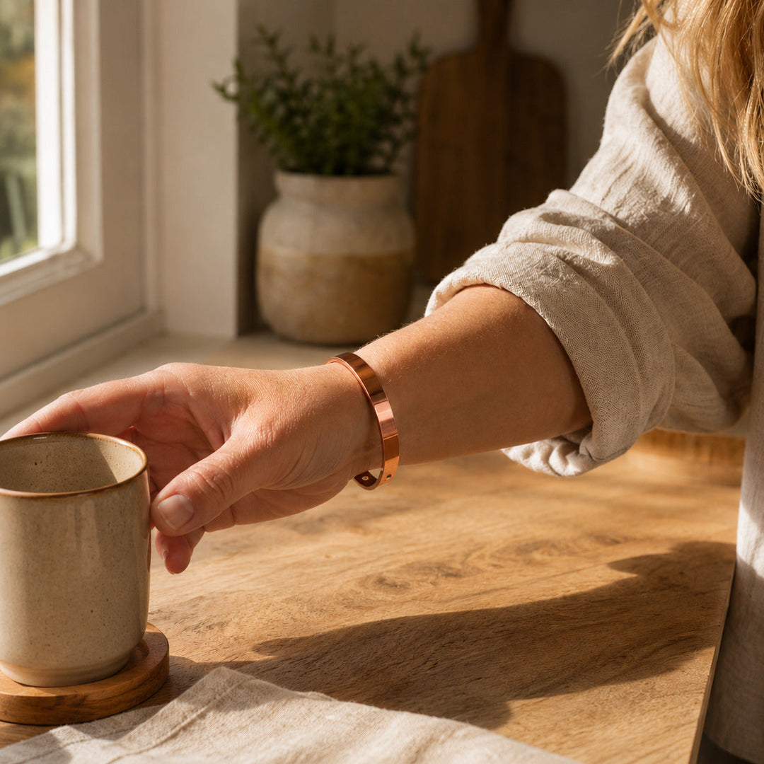 Ashwell Arc copper bracelet packaging
