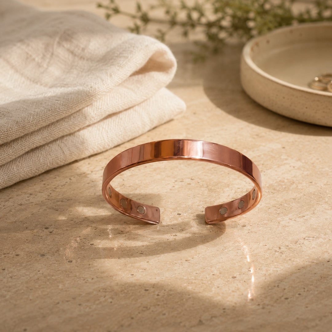 Ashwell Arc copper bracelet, additional product photo