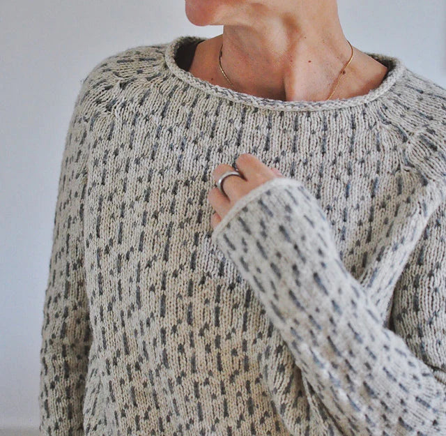 Luna Chic Sweater — back view