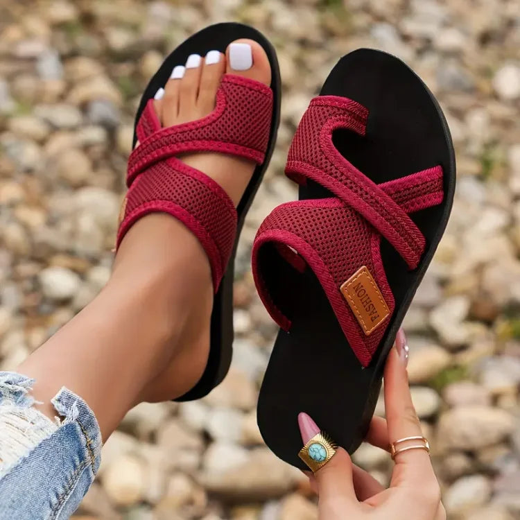 VALERIE Orthopedic Sandals — back view