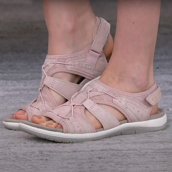 Amelia Orthopedic Sandals — lifestyle view