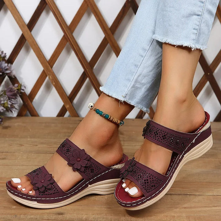 Mia Orthopedic Wedge Sandals — alternate view