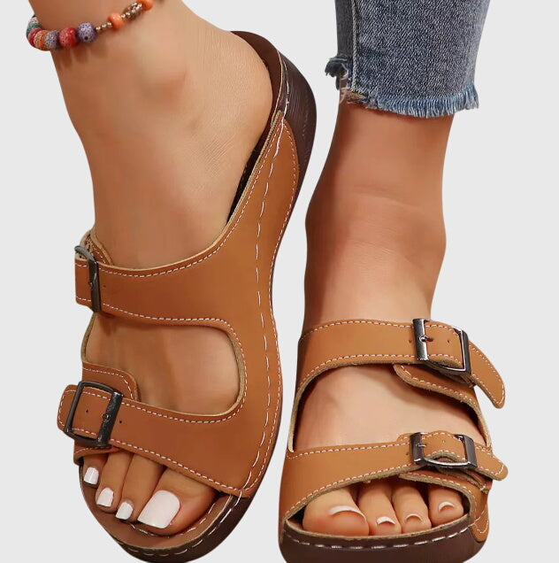 Boston Orthopedic Sandals — front view