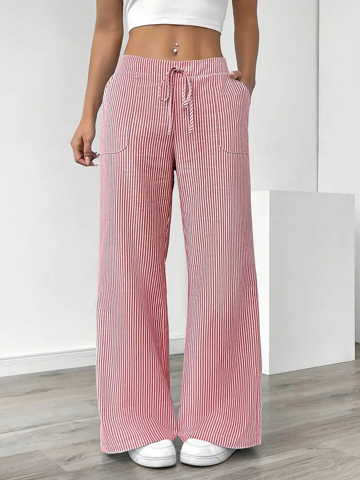 Karina Striped Pants — alternate view