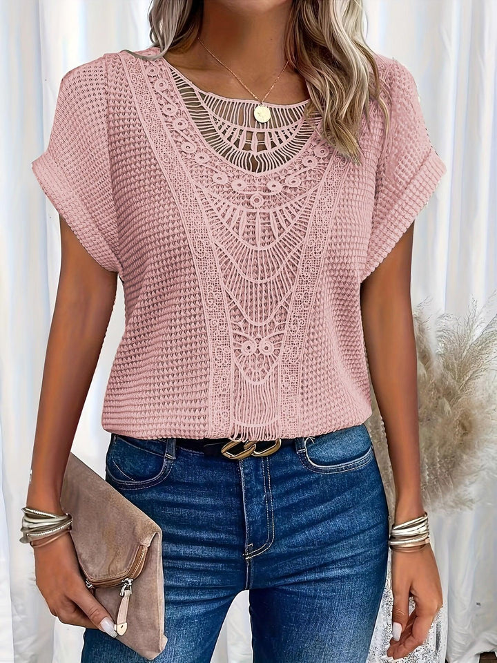 Beautifully Detailed Top — front view
