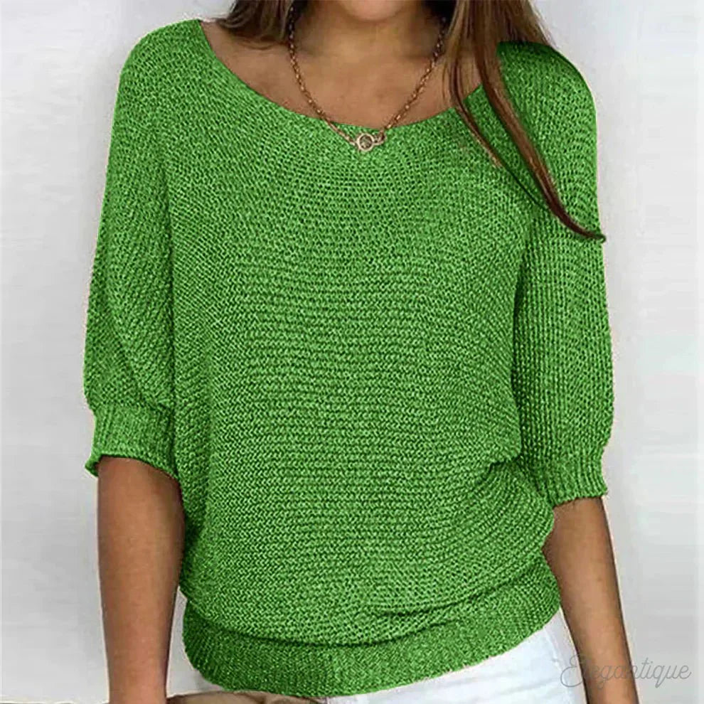 Sorella Textured Top — side view