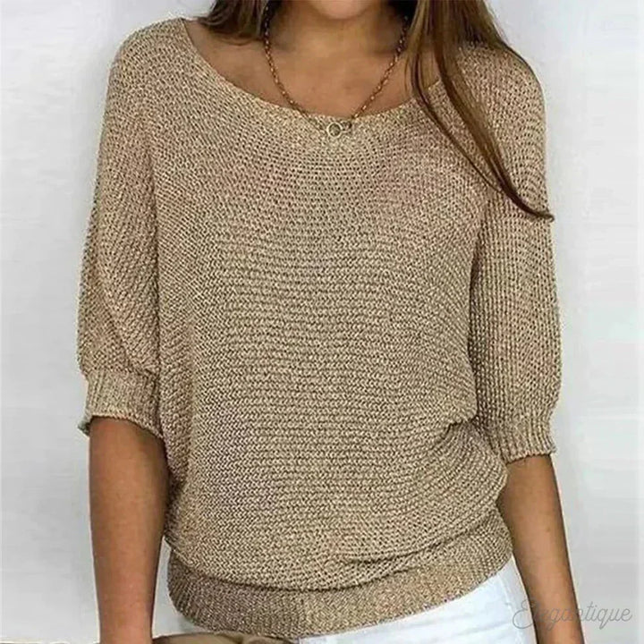 Sorella Textured Top — front view