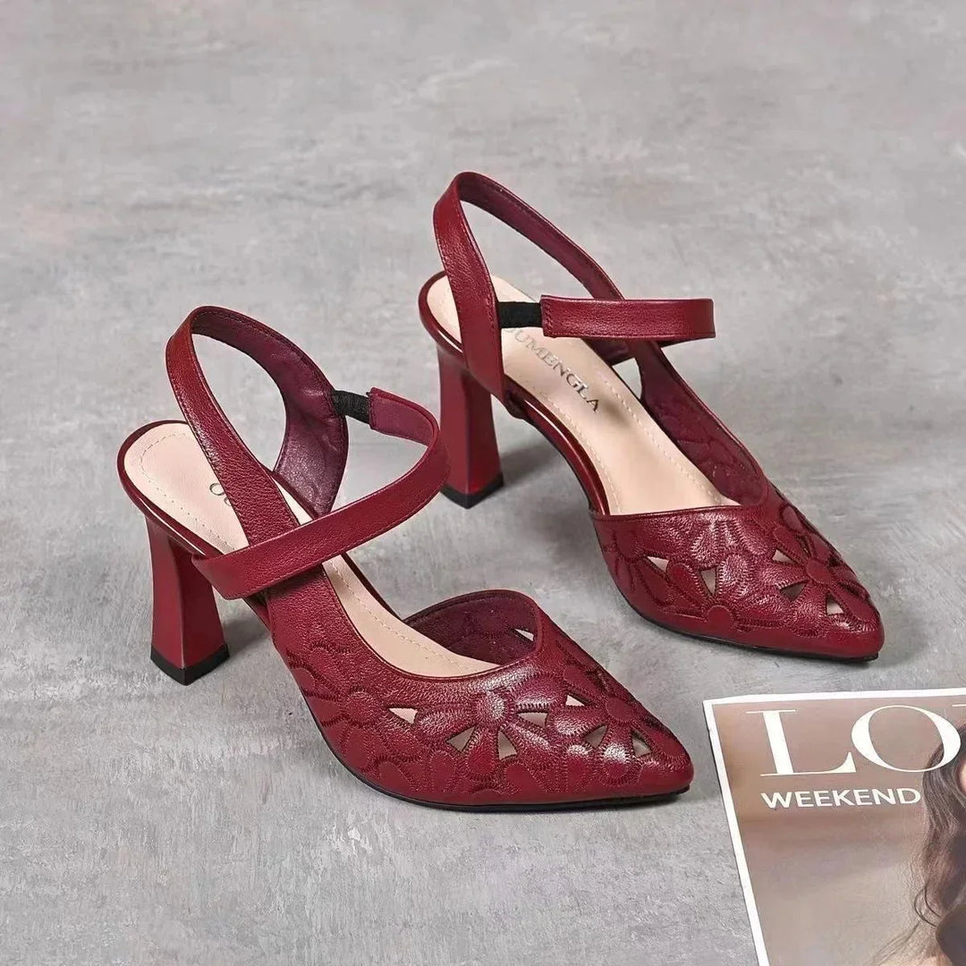 Sonya - Soft Leather High Heels