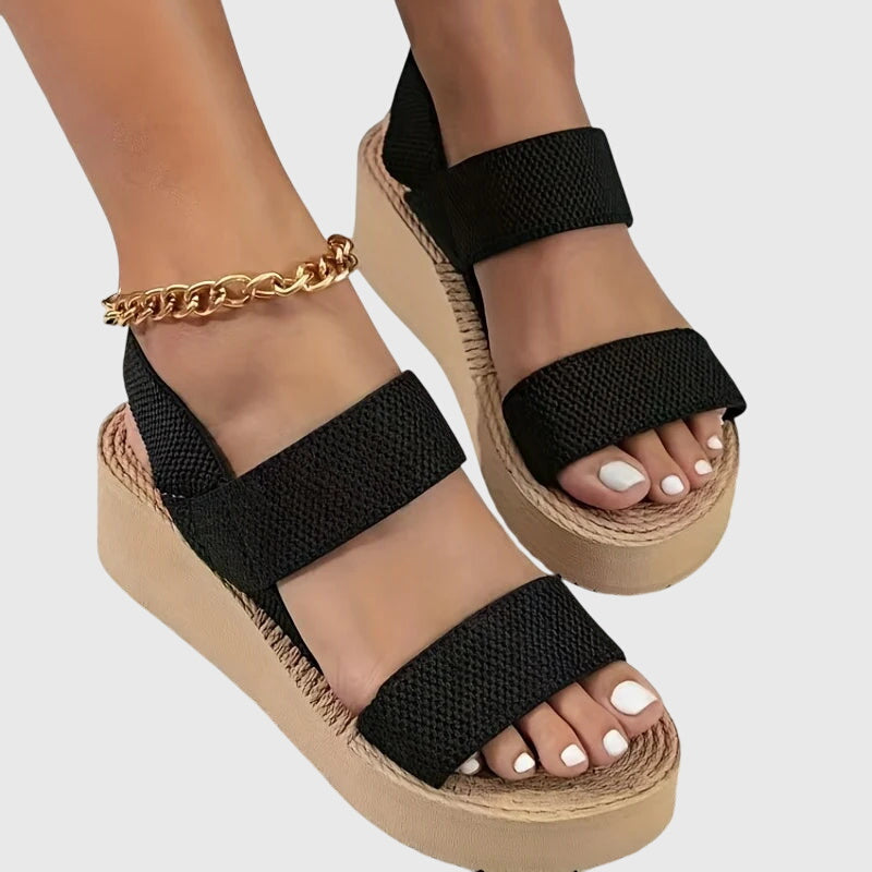 Kelsey Stylish Orthopedic Sandals — close-up detail