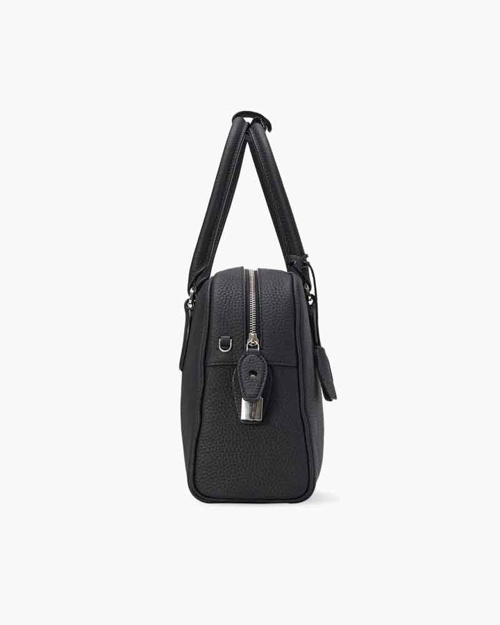 Women’s Workday Office Pebbled Leather Top Handle Bag