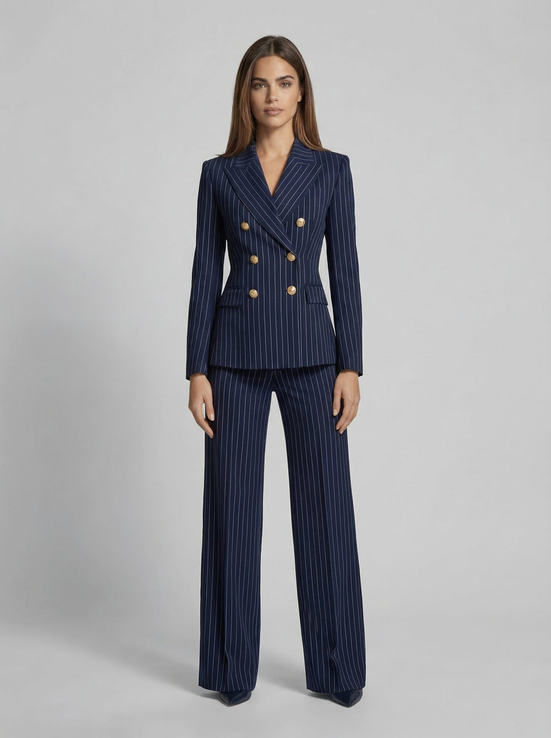 Victoria tailored suit co-ord women – side profile
