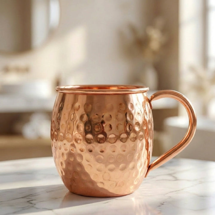 Hammered Copper mule mug - 16 oz