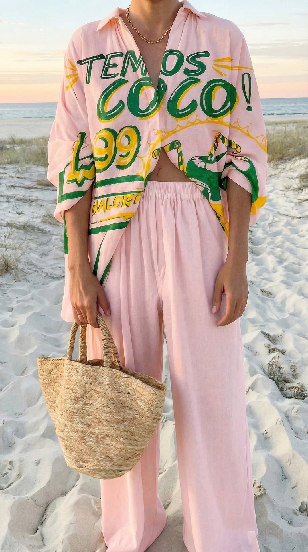 Judith Relaxed Trouser Set — front view