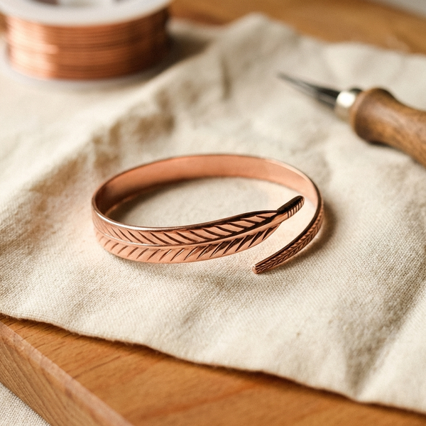 Pulsera de Cobre Crudo