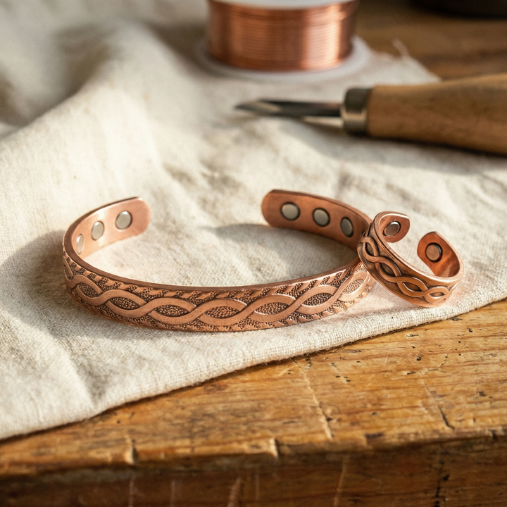 Vera's Knot Copper Set