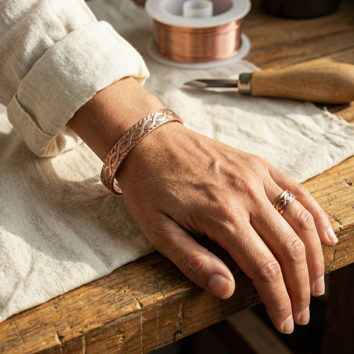 Vera's Knot Copper Set
