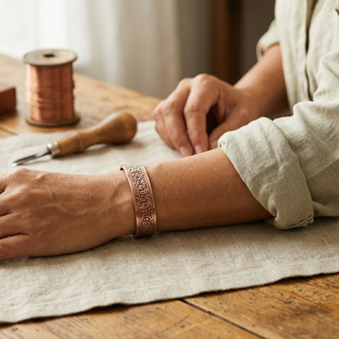 Huda Copper Bracelet