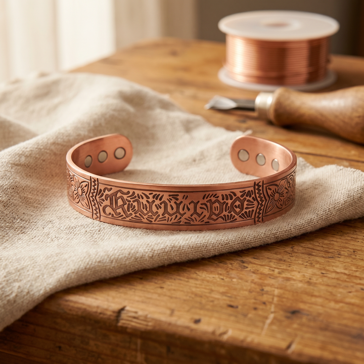 Huda Copper Bracelet