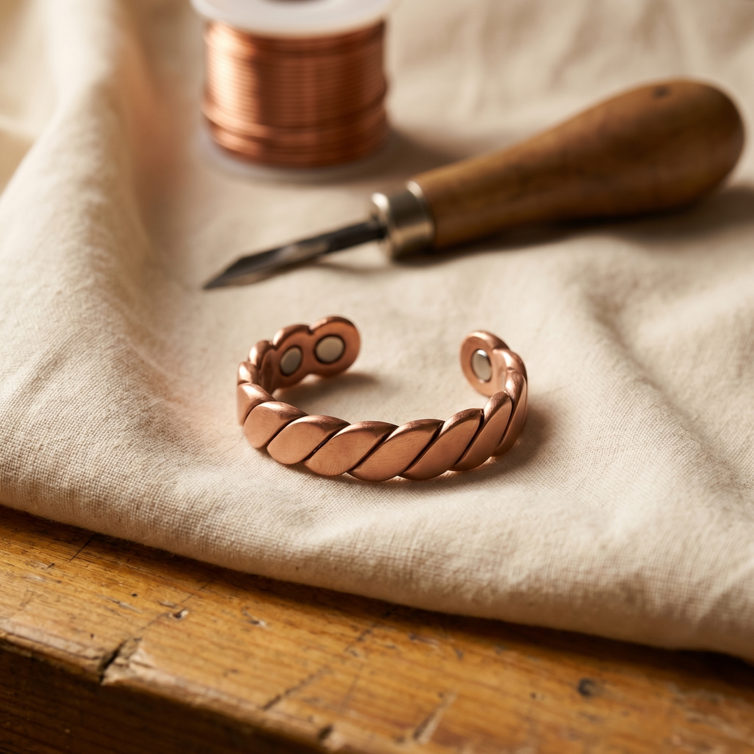 Vera's Knap Copper Ring