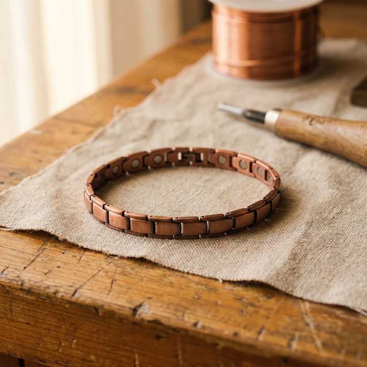 Vera's Shore Copper Anklet