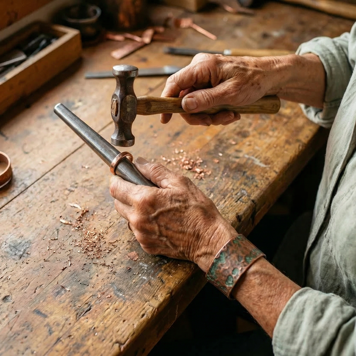 Tine Copper Ring