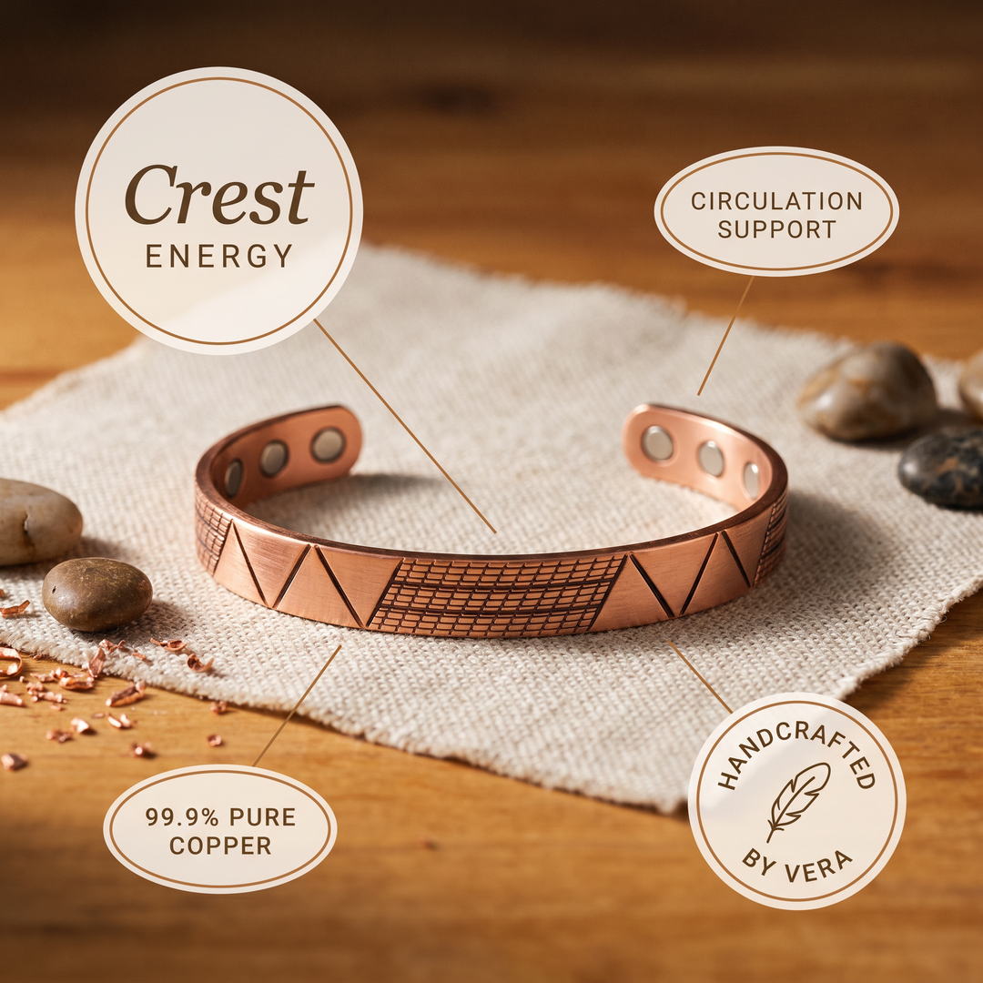 Crest Copper Bracelet