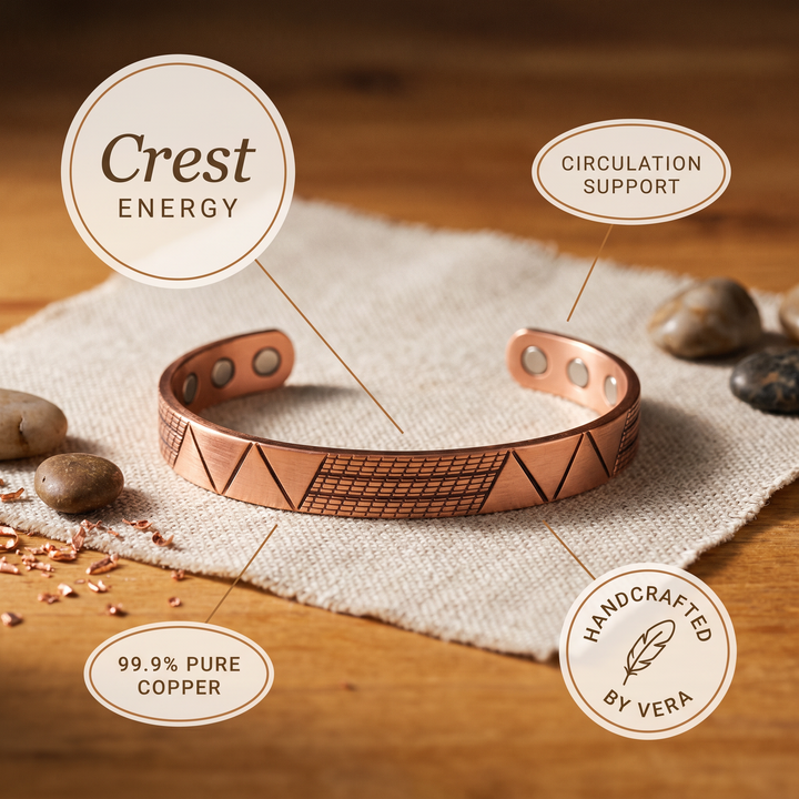 Crest Copper Bracelet