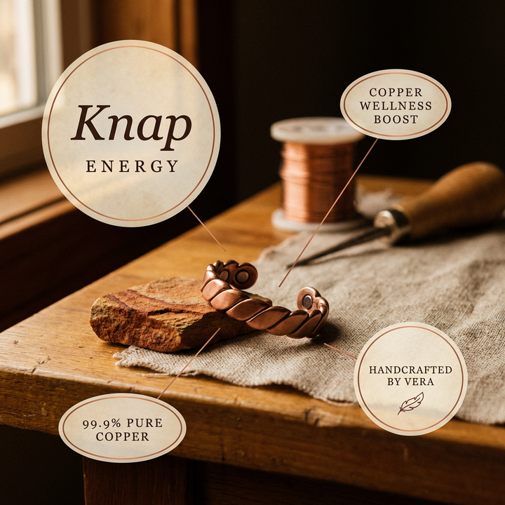 Vera's Knap Copper Ring
