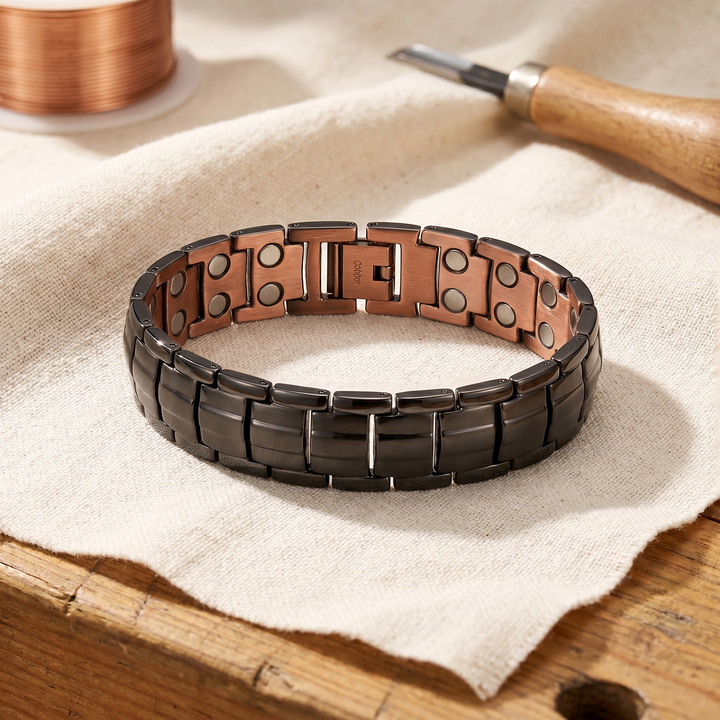 Ochre Copper Bracelet