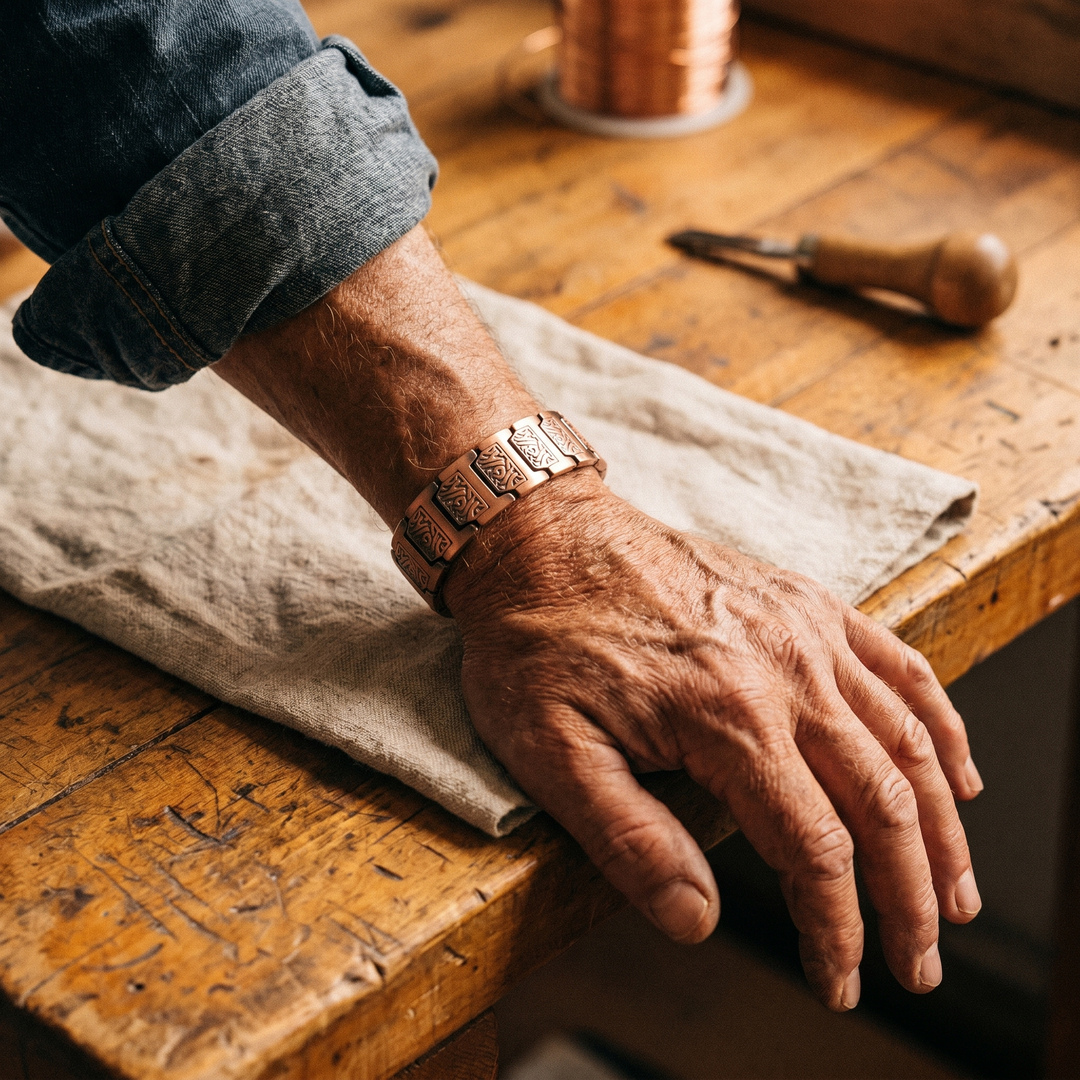 Glen Copper Bracelet