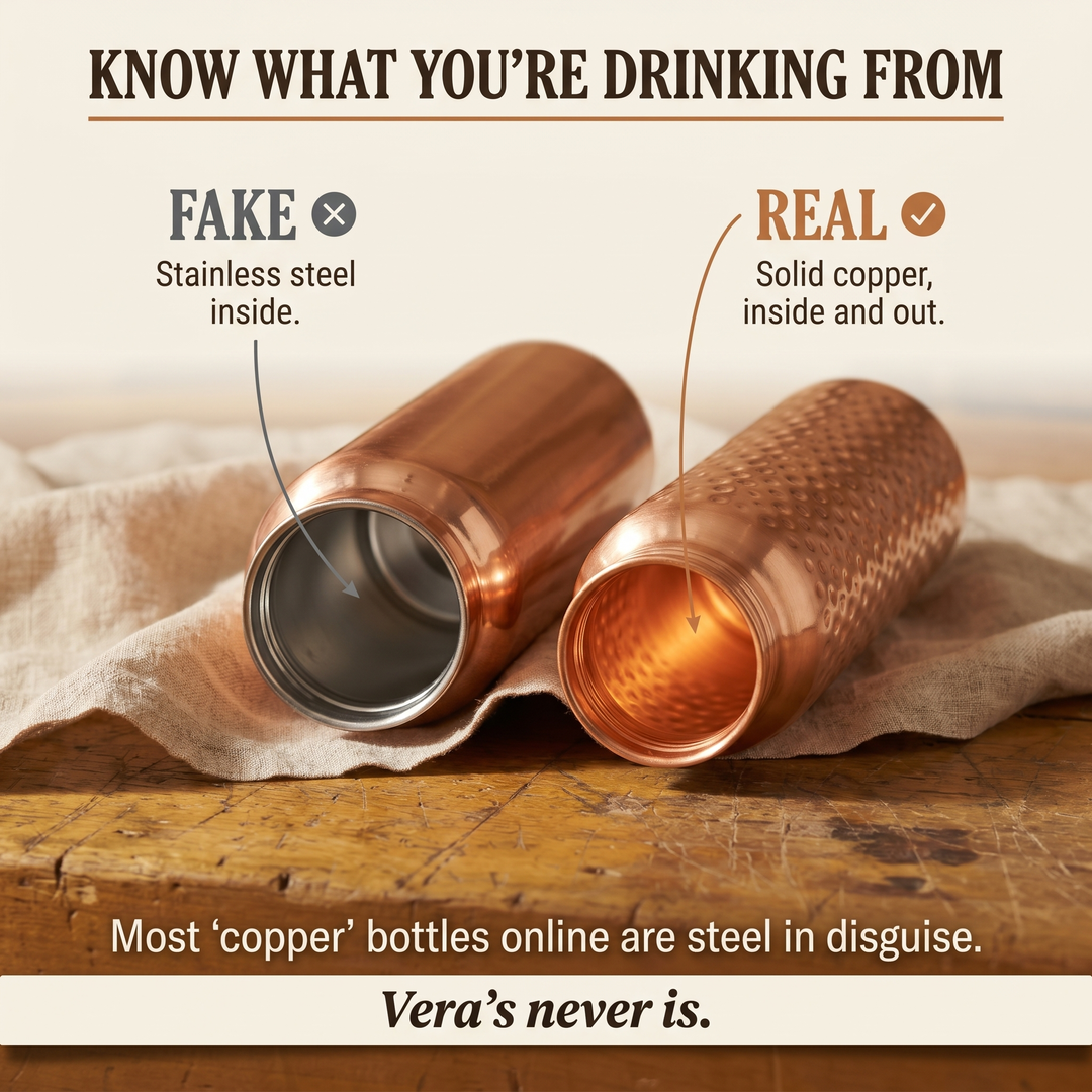 Copper Water Bottle
