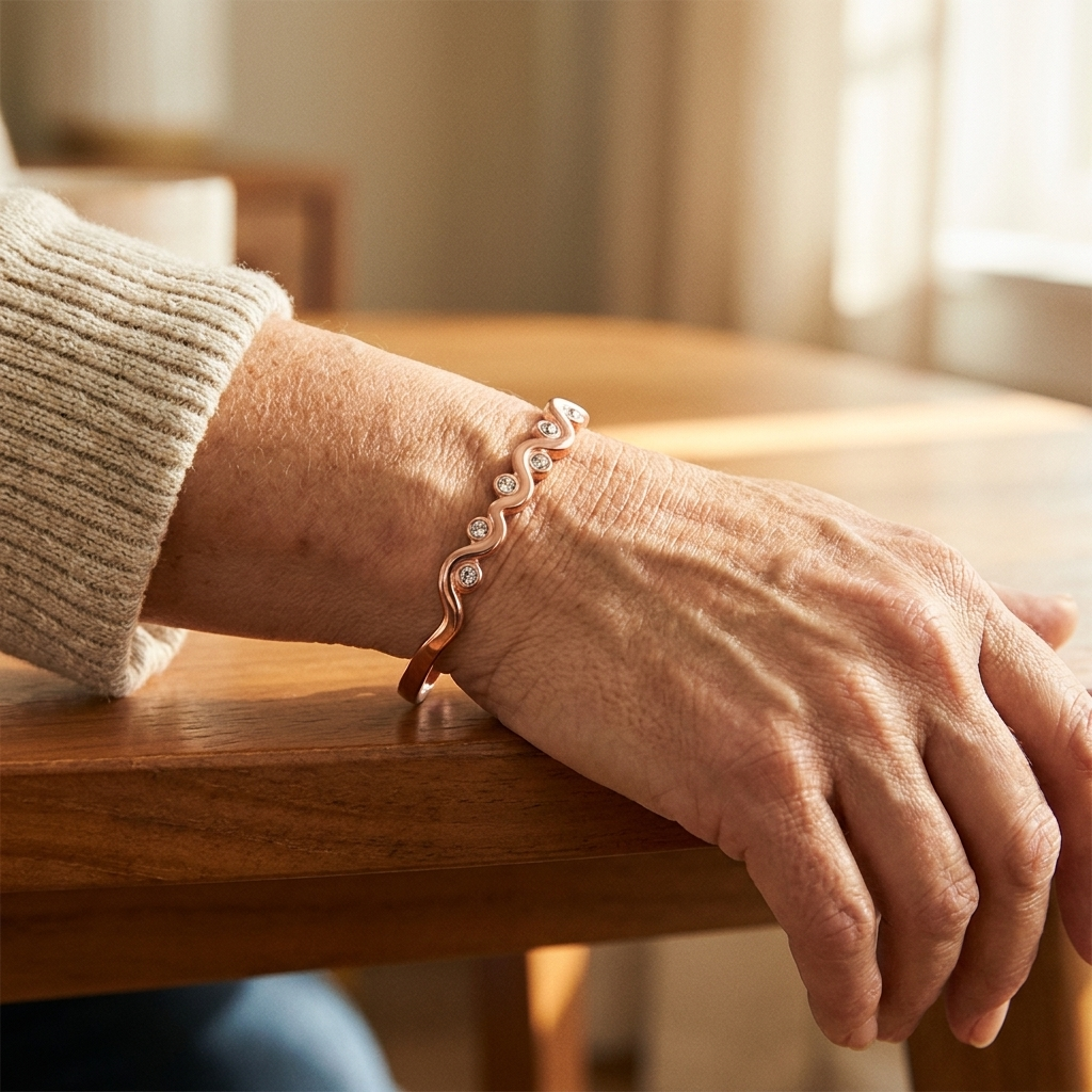 Vera's Lark Copper Bracelet