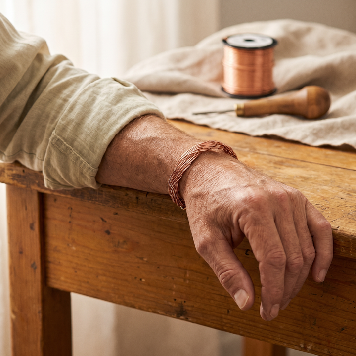Elm Copper Cuff Bracelet
