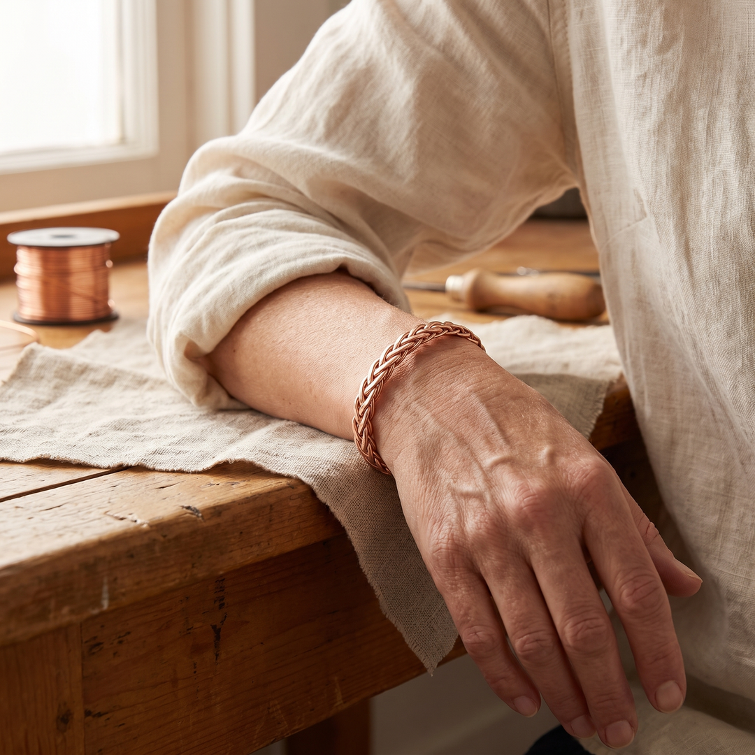 Vera's Bramble Copper Bracelet