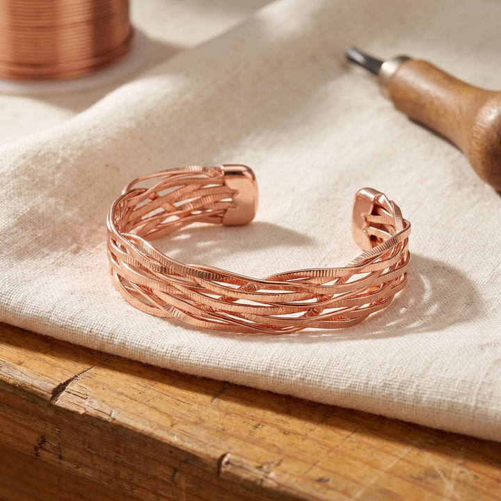 Wisp Copper Bracelet