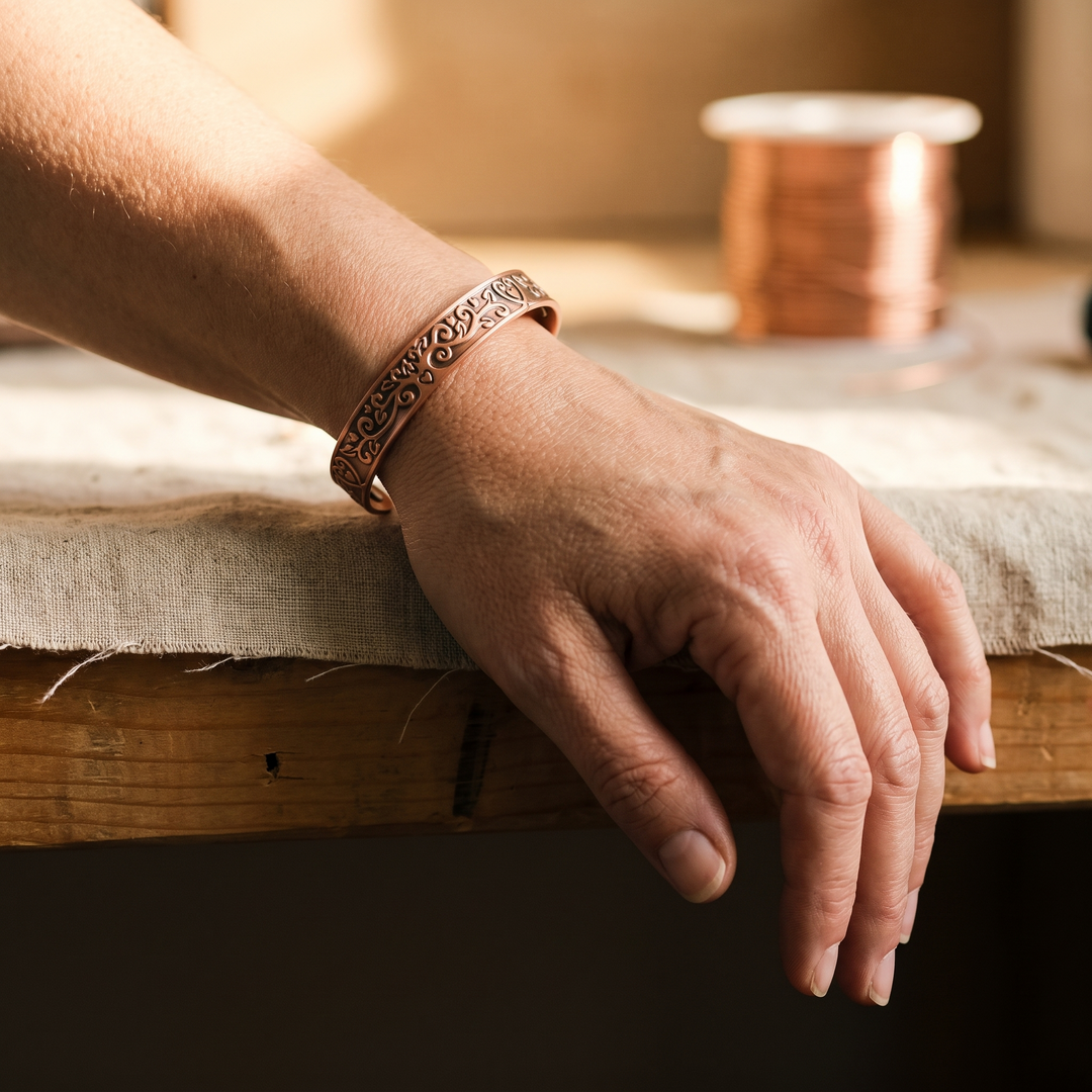 Tide Copper Bracelet