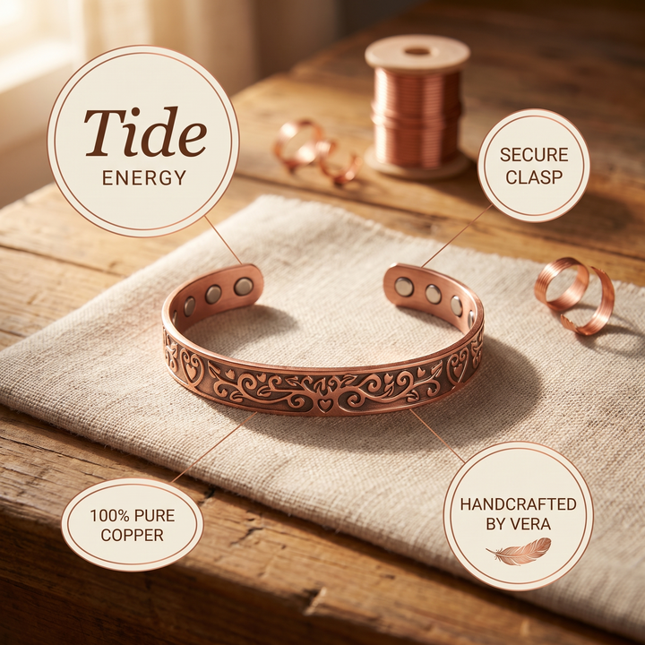 Tide Copper Bracelet