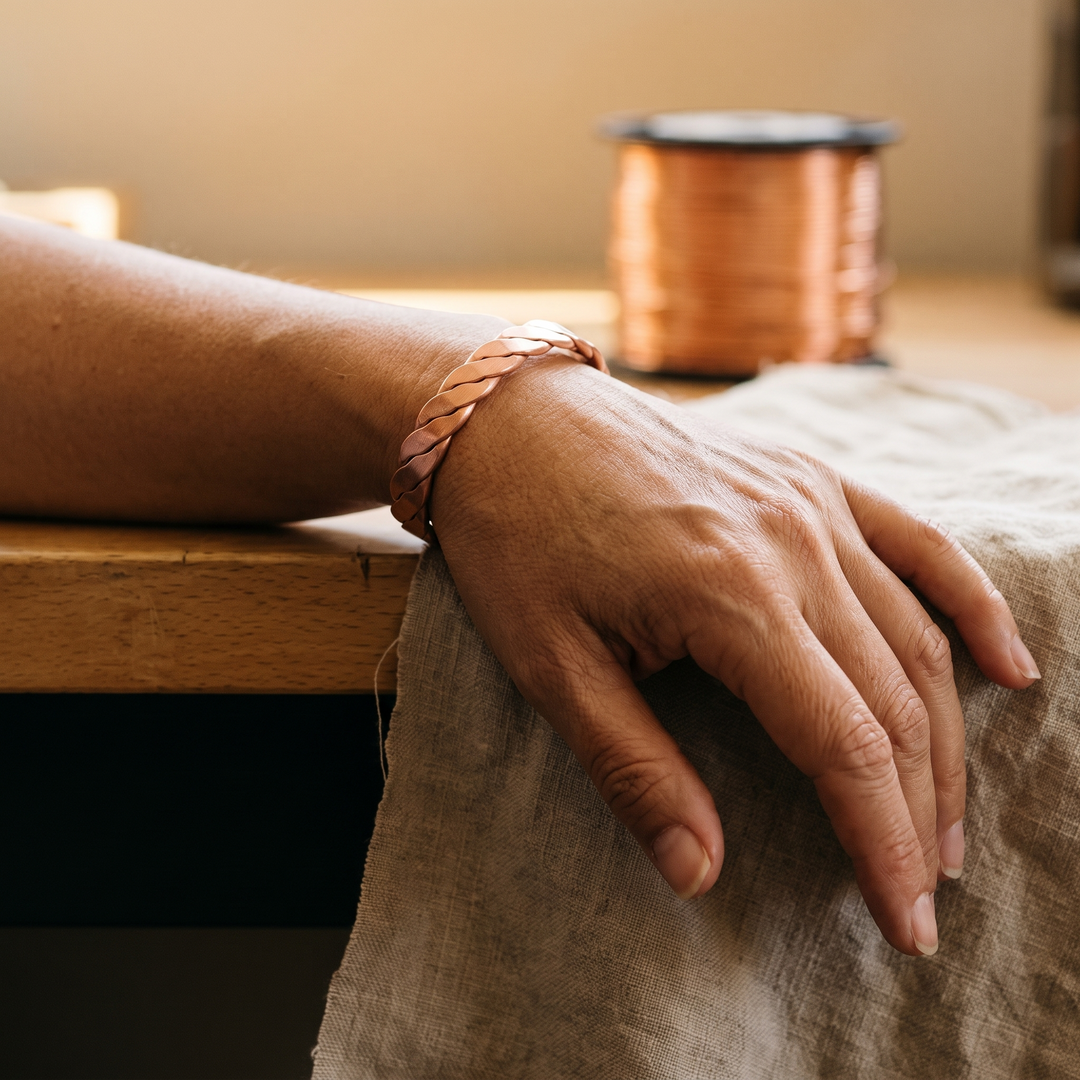 Reed Copper Bracelet