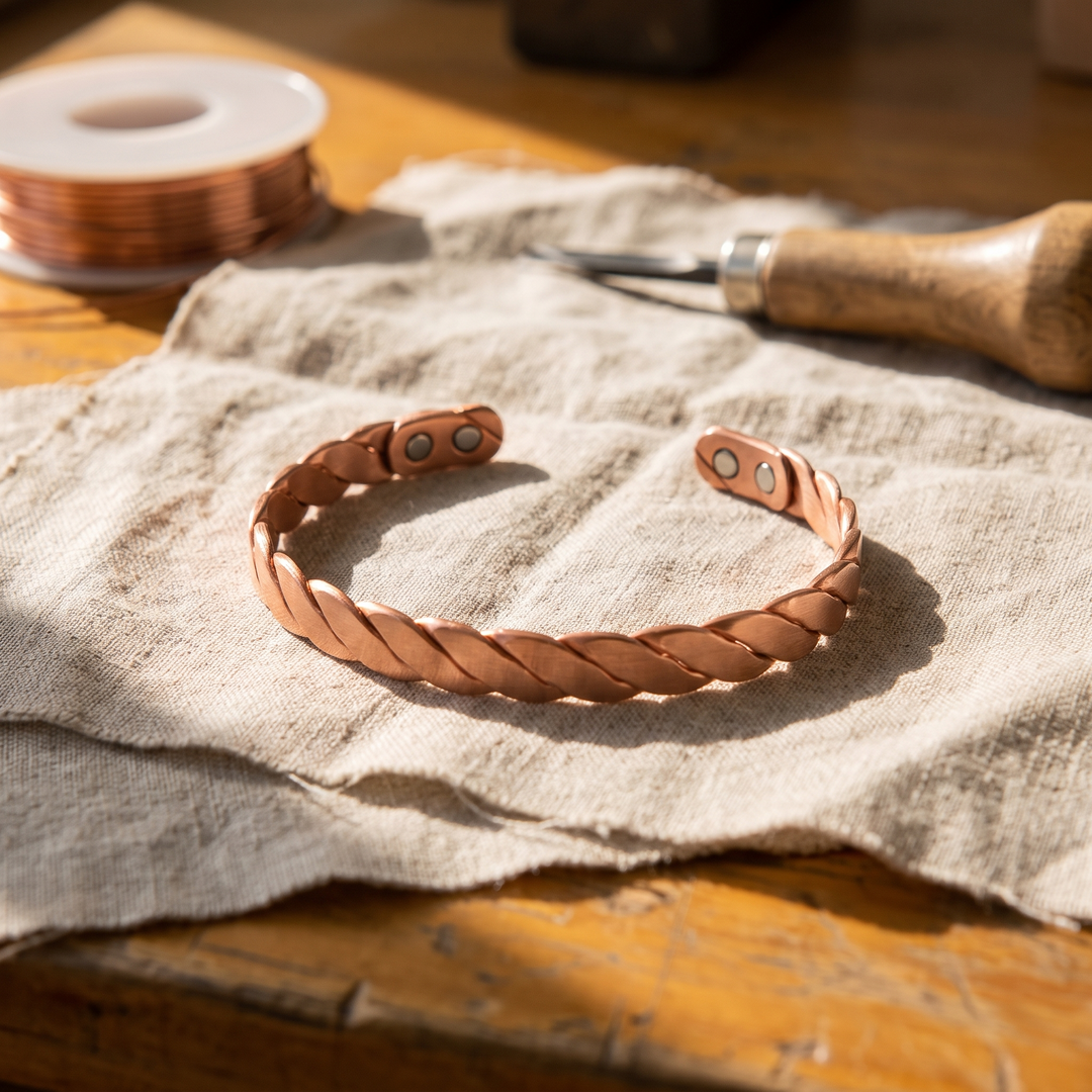 Reed Copper Bracelet