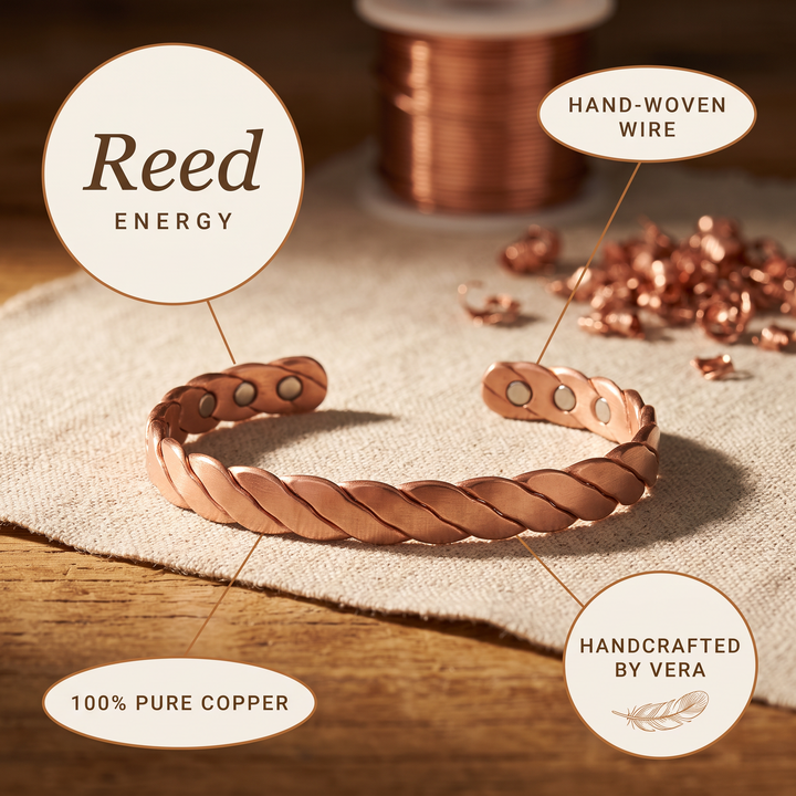 Reed Copper Bracelet