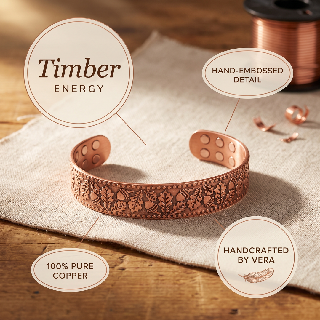 Timber Copper Bracelet