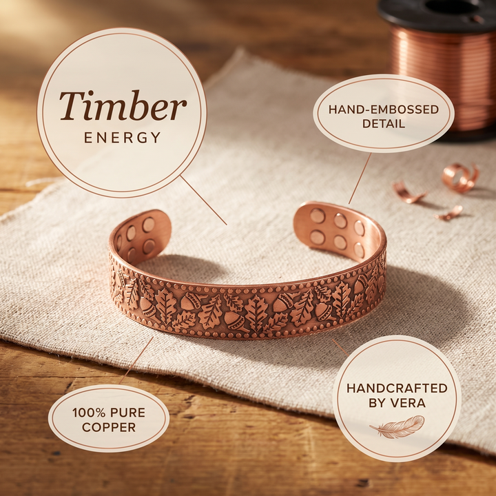 Timber Copper Bracelet