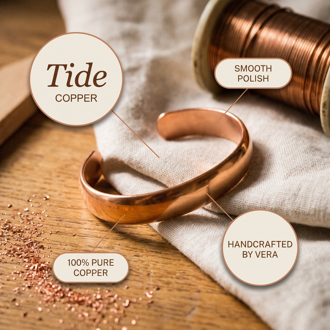 Tide Copper Bracelet