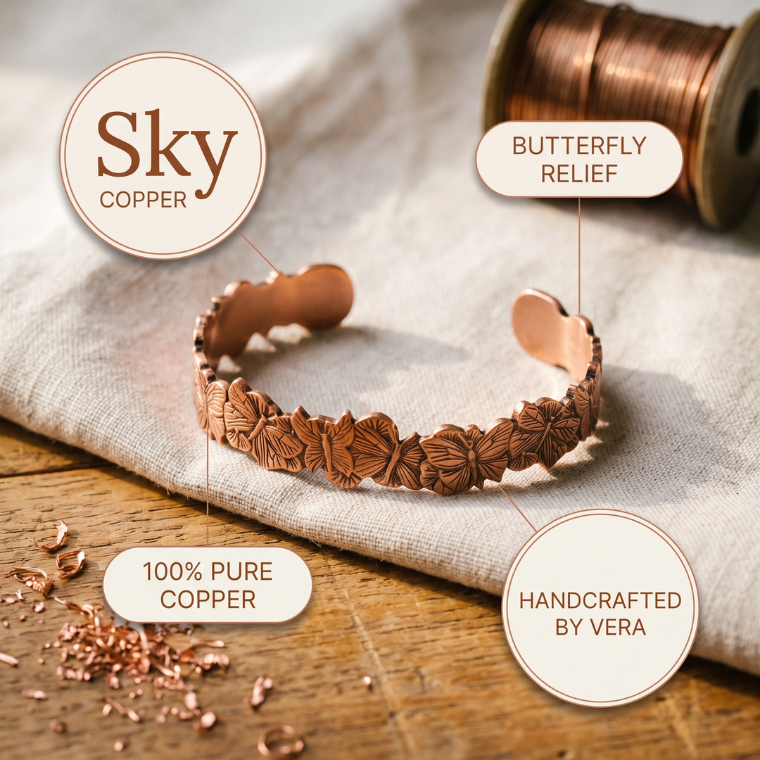 Sky Copper Bracelet