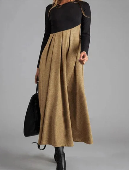 Cristina Oversized Maxi Dress — side view