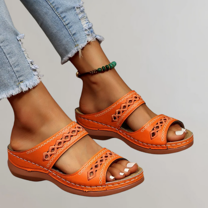 Wendy Orthopedic Sandals — back view