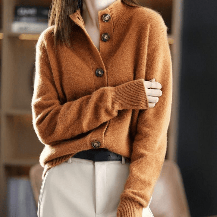 Anny | Cashmere Knit Cardigan