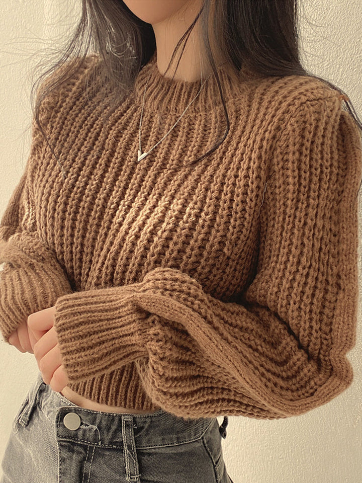 Amelia Elegant Modern Sweater — front view